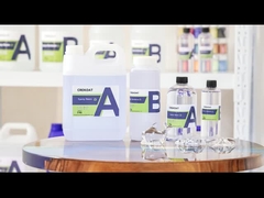 Crystal Clear Tabletop Epoxy Resin für hölzernen Grafik-Fluss verlegt tiefes strömendes UVbeständiges