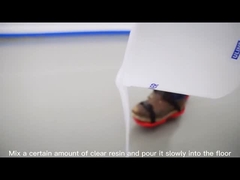 Schnelle kurierende Epoxidflocken-Boden-Beschichtung für Handelslager-Garagen