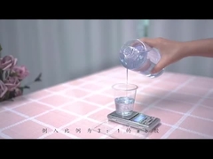 Crystal Clear Deep Pour Epoxy-Harz2:1 Harz-Handwerk mit vibrierenden Farben sprudelt frei