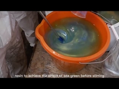 Holzdurchlässige Gießerei Epoxidharz Wärmebeständigkeit UV-beständig Harz Niedrige Exothermie