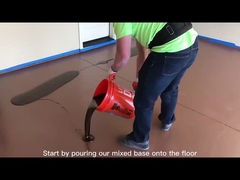 Reinigbare hochwertige Epoxidfarbe Superglänzend Wasserhaltige Harze Beschichtungen TDS