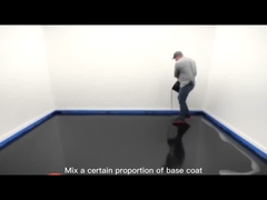 Glanzblaue Metall-Epoxid-Bodenbeschichtung Glättung, ungiftig, geringer Geruch TDS