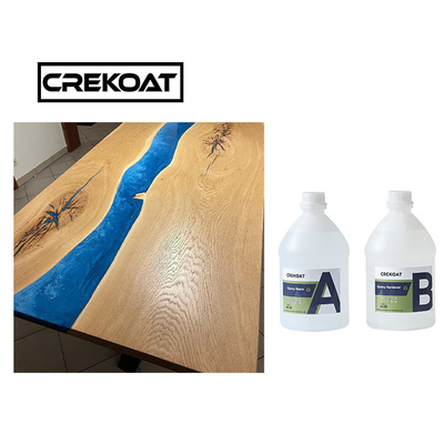 Klares Handwerk Art Resin 2/1 Epoxy-Kleber Gießharz für Fluss-Tabellen