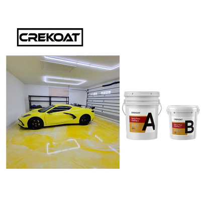 Metallischer konkreter Epoxidharzboden malen UVschutz Coating Naturally De Foaming