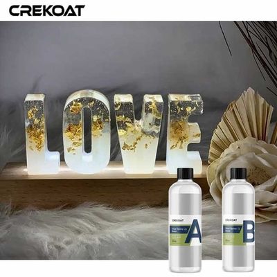 Klares Epoxy-Harz-Kit für Holztisch