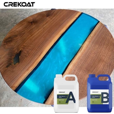 Super Clear-glasige tiefe gießen Epoxidharz für Fluss-Tabellen Live Edge Workbenches