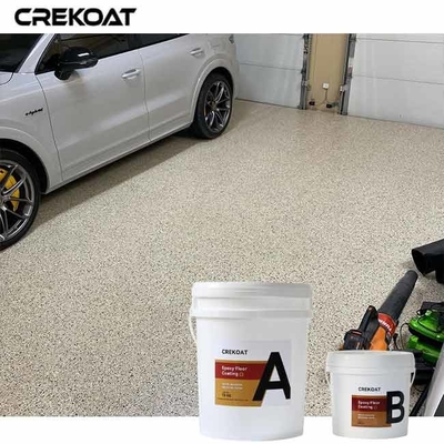 Texturisierte Oberfläche Epoxy Flake Bodenbeschichtung umfangreiche Farbe und Design Anpassung