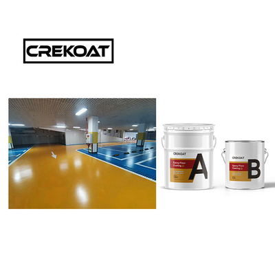 Hochglänzende, klare Epoxy-Bodenbeschichtung für Industriezwecke Glanz 2 Pack Chemikalienbeständig