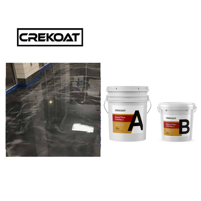 Rollen 100% Feststoffe Epoxidbodenbeschichtung Reinigbar reine Epoxidbeschichtung
