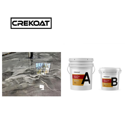 Polieren Metallische Epoxy-Bodenfarbe nahtlose Abrasionsbeständige Epoxy-Beschichtung