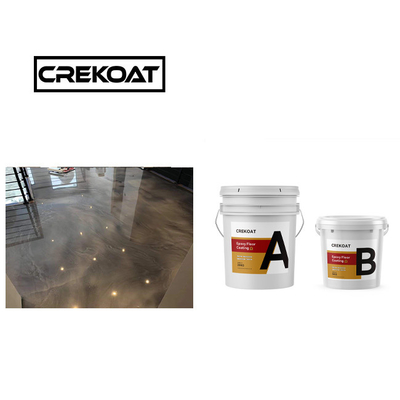Reinmetallische Epoxy-Bodenbeschichtung Lösungsmittelfreie Epoxy-Beschichtung Glans