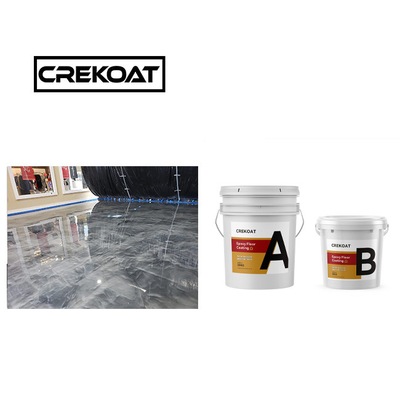 Topcoats Schnelle Trocknung Epoxidharz Bodenbeschichtung Farbe Hochglanz Metall