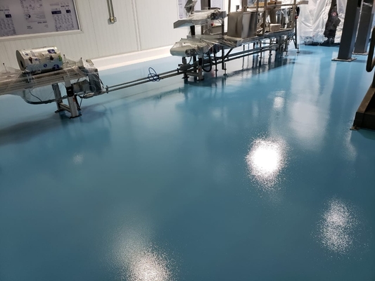 Topcoat Industrielle Polyurethan-Bodenbeschichtung Halbglänzende wasserdichte Bodenfarbe