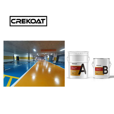 2 Pakete Epoxy-Bodenbeschichtung / Farbe für den schweren Verkehr