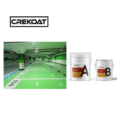 Nahtlose industrielle Epoxy-Bodenbeschichtung Farbe 1 mm Lösungsmittel-basierte feste Farben