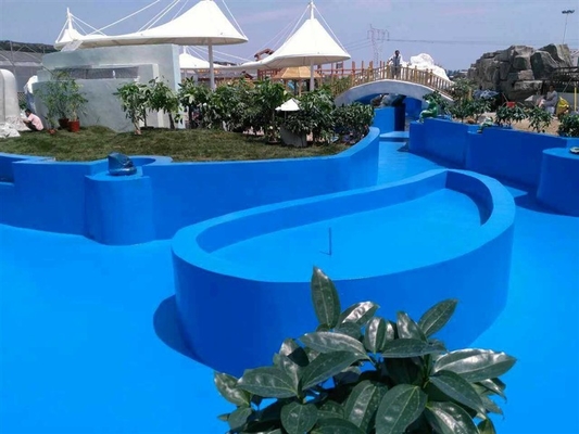 1 mm schnelle Trocknung Acrylbeton Fußbodenfarbe Härte Einzelkomponente