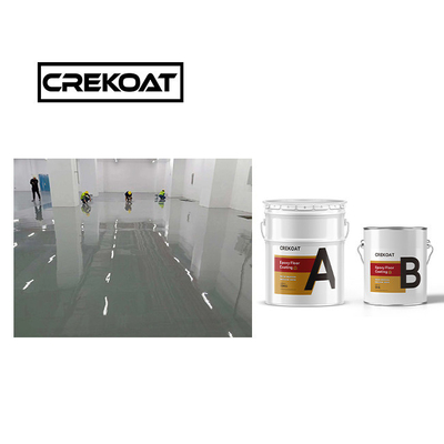 Nahtlose industrielle Epoxy-Bodenbeschichtung Farbe 1 mm Lösungsmittel-basierte feste Farben