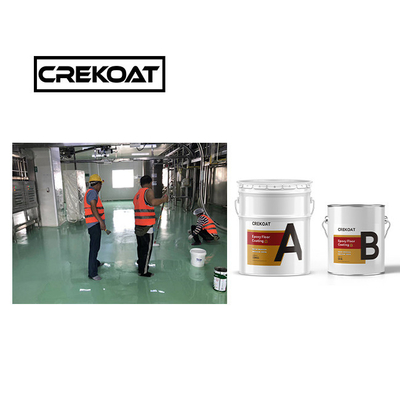 Epoxy-Bodenfarbe Obermantel Harz Industriebetonfarbe Reinigungsmittel