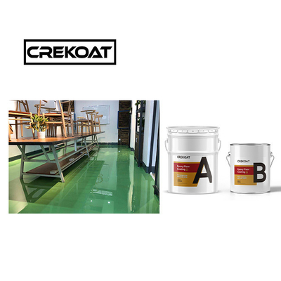 Glanzige Epoxy-Bodenfarbe 3 mm Spray-Epoxy-Oberbeschichtung für Verkehrsgebiete