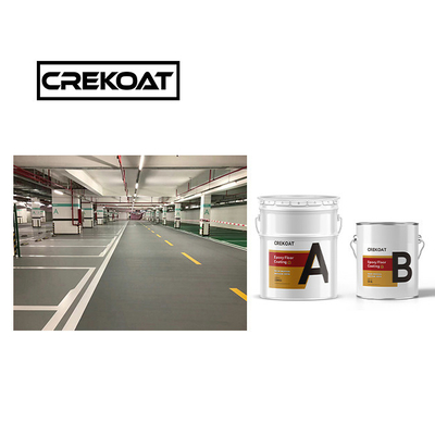 Glanzige Epoxy-Bodenfarbe 3 mm Spray-Epoxy-Oberbeschichtung für Verkehrsgebiete