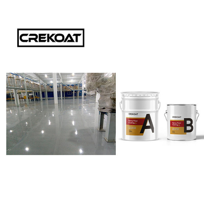 Glanzige Epoxy-Bodenfarbe 3 mm Spray-Epoxy-Oberbeschichtung für Verkehrsgebiete