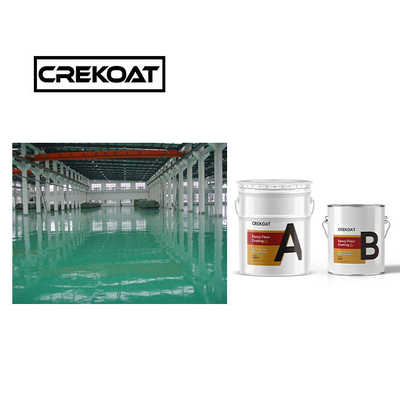 Topcoat Industrielle Polyurethan-Bodenbeschichtung Halbglänzende wasserdichte Bodenfarbe