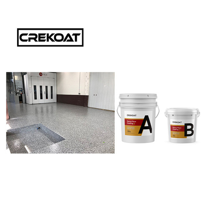 1 mm chemisch beständige Betonbeschichtung