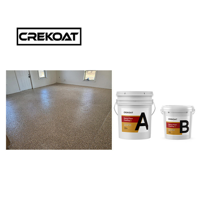 Niedrig-VOC-Dekorative Epoxidharz-Bodenbeschichtung 3 mm hoch