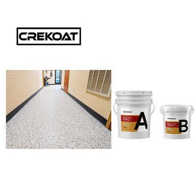Defoaming High Gloss Epoxy Spray Farbe Nicht-toxische langlebige harzige Bodenbeschichtungen