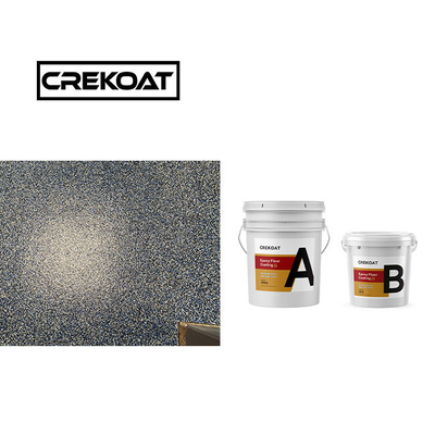 2Epoxy-Harz-Bodenbeschichtung ohne Schälen Epoxy-Multi-Flake-Beschichtung