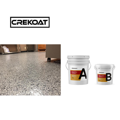 2Epoxy-Harz-Bodenbeschichtung ohne Schälen Epoxy-Multi-Flake-Beschichtung