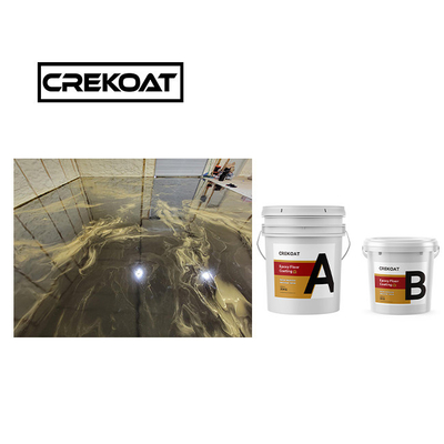 Reinmetallische Epoxy-Bodenbeschichtung Lösungsmittelfreie Epoxy-Beschichtung Glans