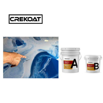 Reinmetallische Epoxy-Bodenbeschichtung Lösungsmittelfreie Epoxy-Beschichtung Glans
