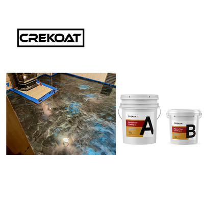 Epoxy-Bodenfarbe, chemikalienbeständig, glänzend
