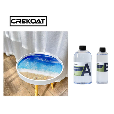 Crystal Clear Casting Epoxy Resin-Trommel-Schmuck-Harz formt das In Handarbeit machen des Selbstplanierens