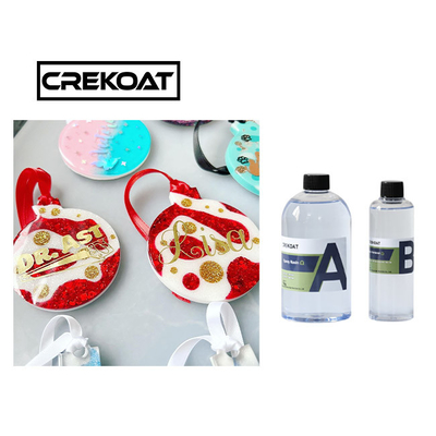 Crystal Clear Casting Epoxy Resin-Trommel-Schmuck-Harz formt das In Handarbeit machen des Selbstplanierens