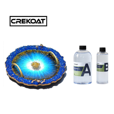 Crystal Clear Casting Epoxy Resin-Trommel-Schmuck-Harz formt das In Handarbeit machen des Selbstplanierens