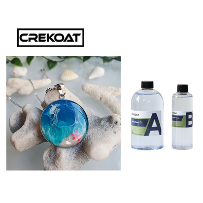Crystal Clear Art Jewelry River verlegt Epoxidharz, das niedrige Viskositäts-Kratzer widerstehen