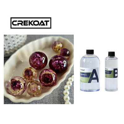 Crystal Clear Art Jewelry River verlegt Epoxidharz, das niedrige Viskositäts-Kratzer widerstehen