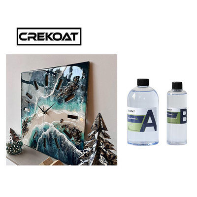 Crystal Clear Art Jewelry River verlegt Epoxidharz, das niedrige Viskositäts-Kratzer widerstehen