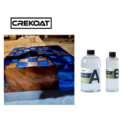 Hohe Gestalt-flüssige Glastisch-Spitzen-Art Clear Epoxy Resin Two-Komponente