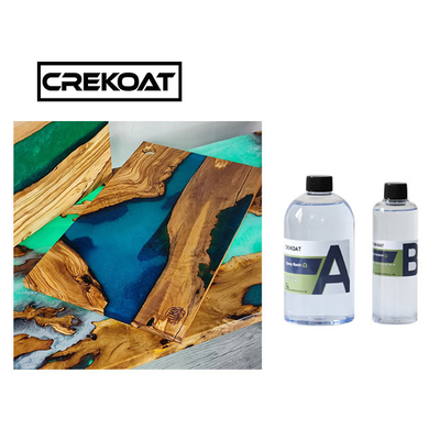 Hohe Gestalt-flüssige Glastisch-Spitzen-Art Clear Epoxy Resin Two-Komponente