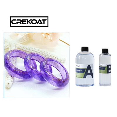 2-teiliges Nahrungsmittelgrad-Crystal Clear Casting Epoxy Art-Harz nicht brennbar