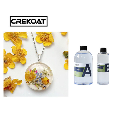 2-teiliges Nahrungsmittelgrad-Crystal Clear Casting Epoxy Art-Harz nicht brennbar