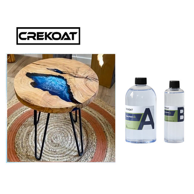 Hochglanz-Selbst, der Crystal Clear Epoxy Resin For-Schmuck-Tischplatte planiert