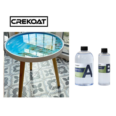 Klares geworfenes Epoxidharz des Teilhochglanz-2 für Art Bar Tables Tumbler