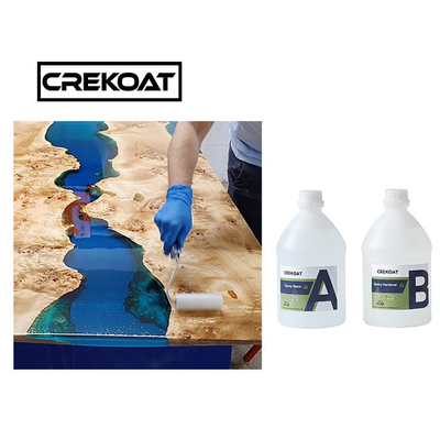 Klares Handwerk Art Resin 2/1 Epoxy-Kleber Gießharz für Fluss-Tabellen