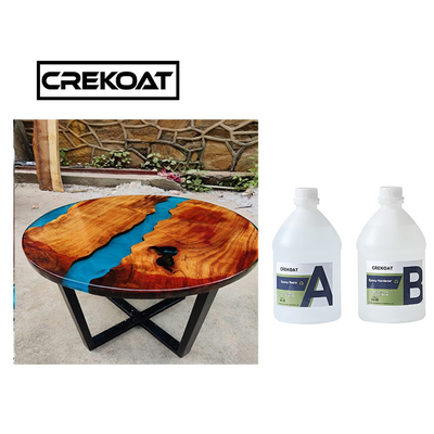Klares Handwerk Art Resin 2/1 Epoxy-Kleber Gießharz für Fluss-Tabellen