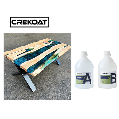 Klares Handwerk Art Resin 2/1 Epoxy-Kleber Gießharz für Fluss-Tabellen