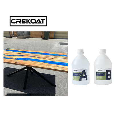 Crystal Clear Liquid Glass Epoxy-Harz für Fluss-Tabellen-Casting